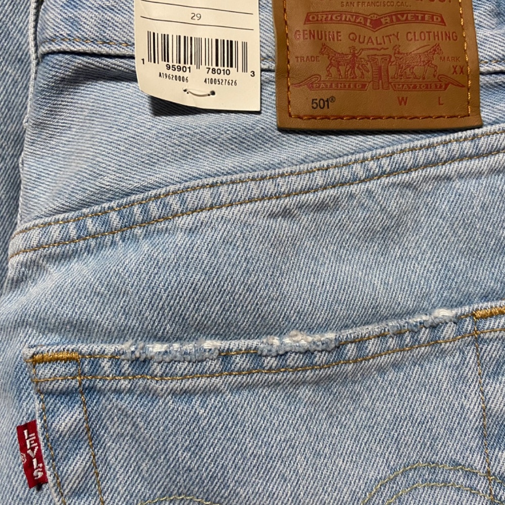 LEVI’S PREMIUM 501 '90S WOMEN'S SHORTS - Picture 9 of 9